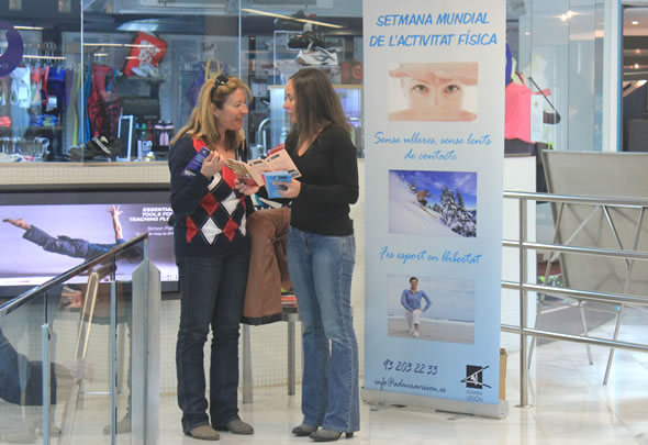 Haz deporte en libertad sin gafas ni lentillas. Infórmate en DIR Diagonal