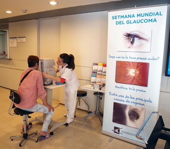 Campaña prevención glaucoma 2013: «Para que nunca tengas que ver el mundo a través de un tubo»