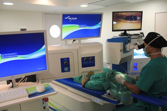 Hemos incorporado un Láser Excímer 217P y un Láser Femtosegundo Victus de Bausch & Lomb