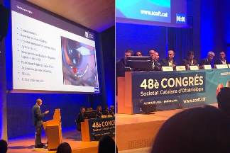 Participamos en el 48º Congreso de la Sociedad Catalana de Oftalmología