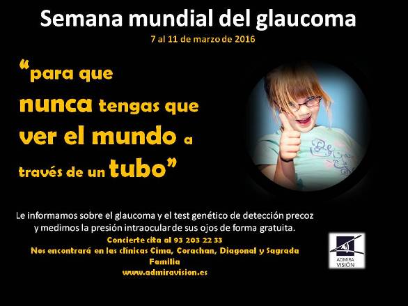 Semana Mundial del Glaucoma 2016