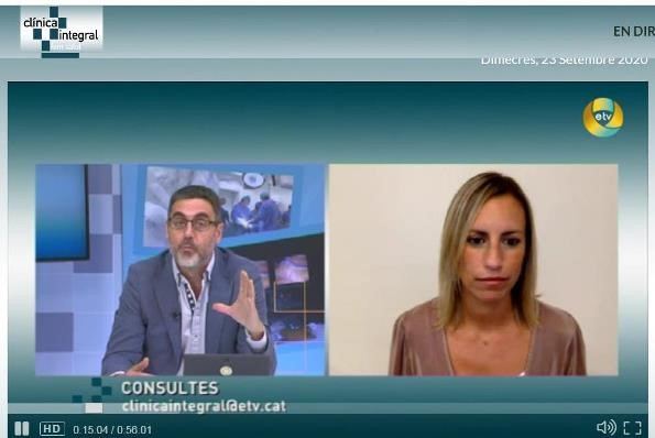 La Dra. Prats habla sobre la cirugía de cataratas a Esplugues Televisió
