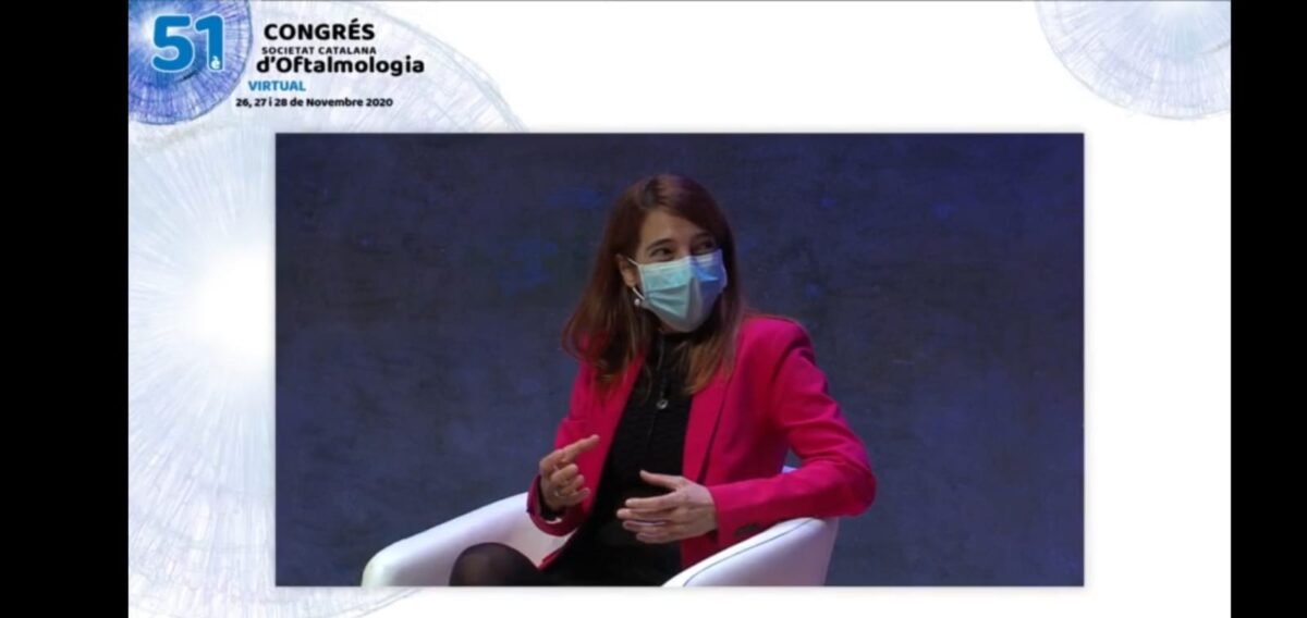 La Dra. Sabater participa en el 51 congreso de la Societat Catalana d’Oftalmologia